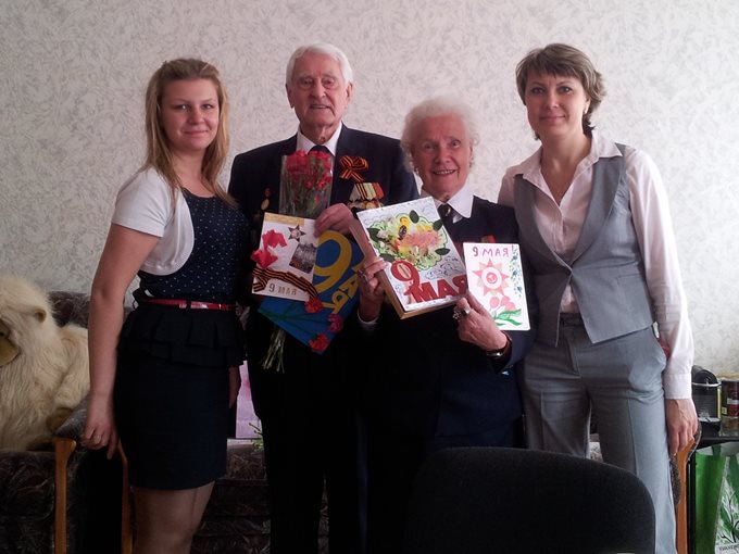 Встречи с ветеранами 2013